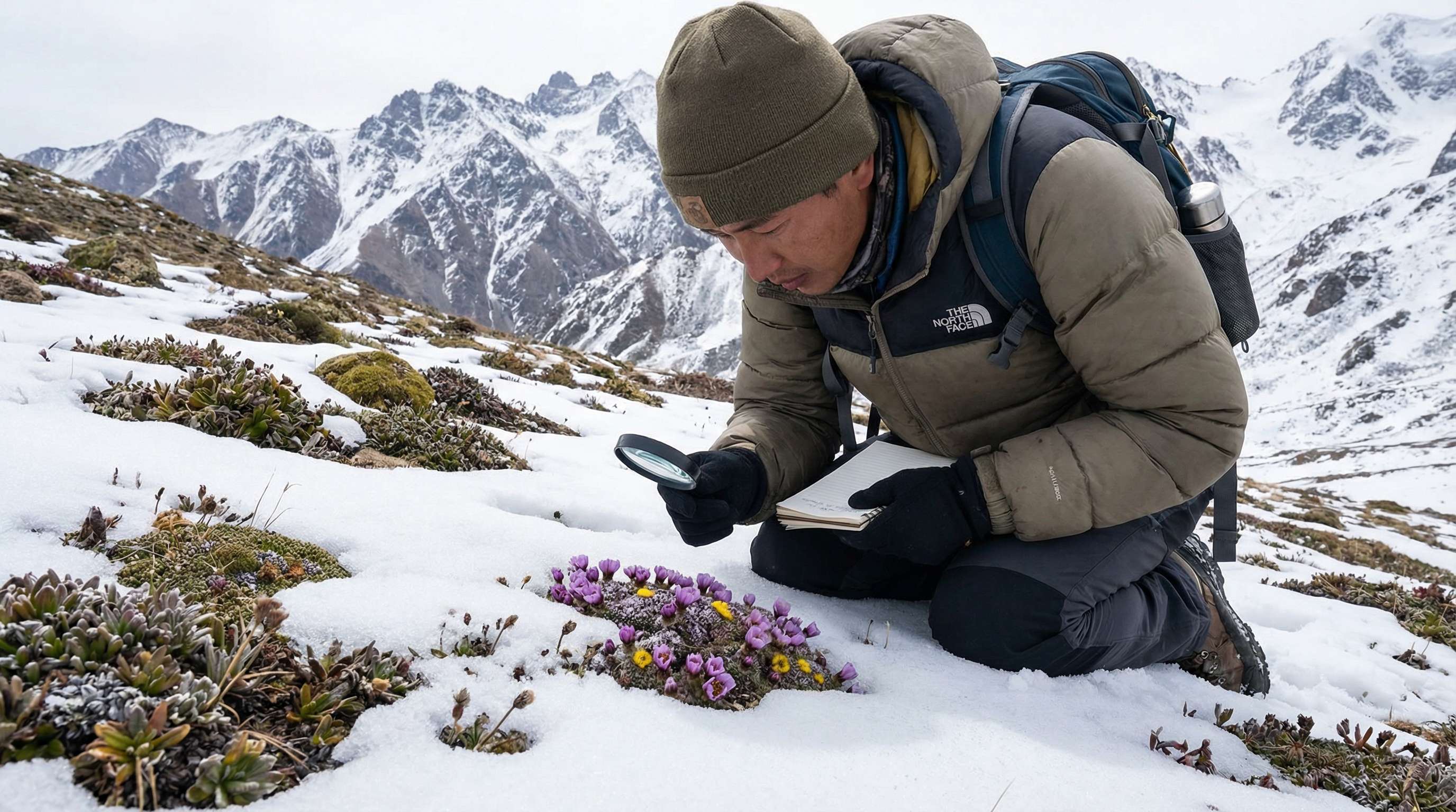 日本电影高山植物科考纪录视频